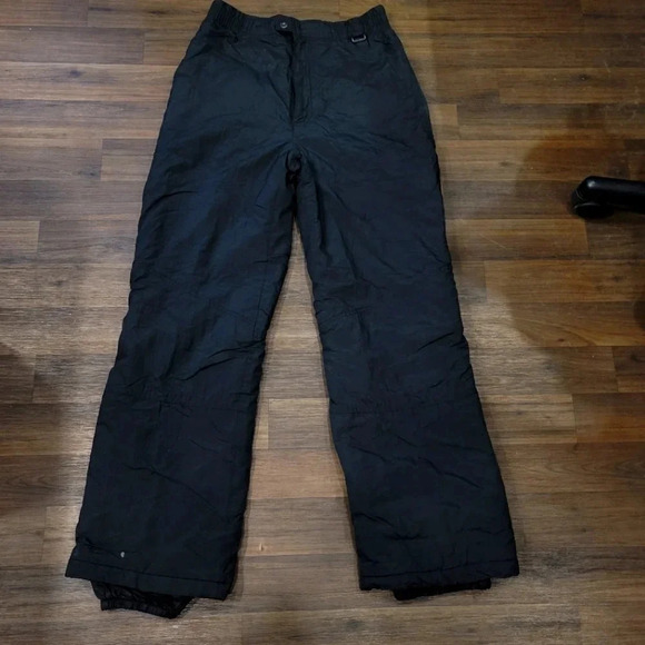 Unisex Snowboard Pants Ski Winter Snow Black Insulated Warm Quality S Small - Picture 1 of 12